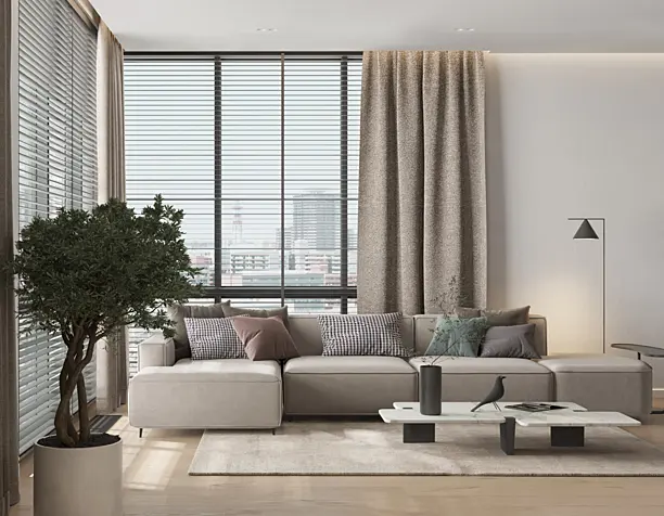 Living room "Nude"