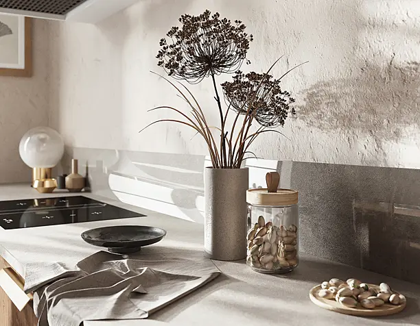 Sunny kitchen :) (сделано по референсу)