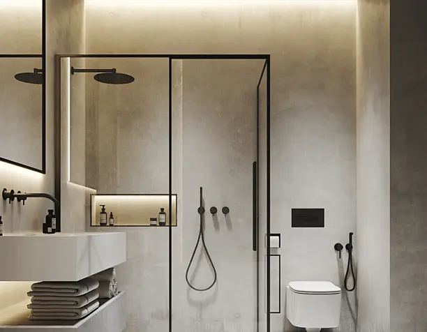 LIGHT BATHROOM DESIGN