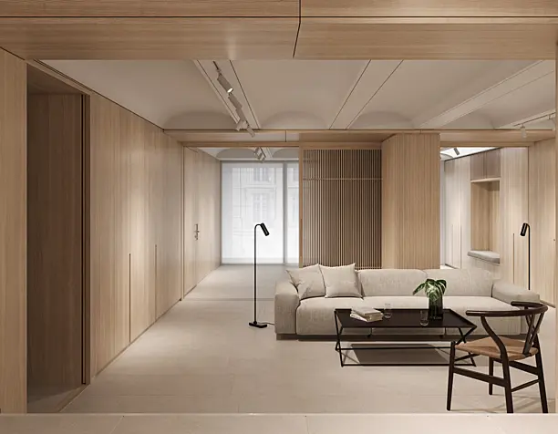 Three Stages for Air Apartment / Pencil Office