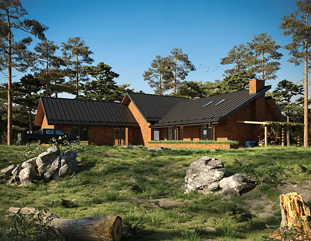 house in the forest