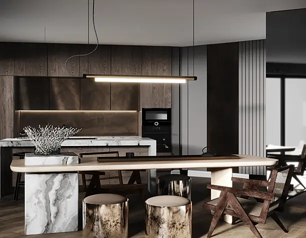 Dinning area from the project "Cold spring"