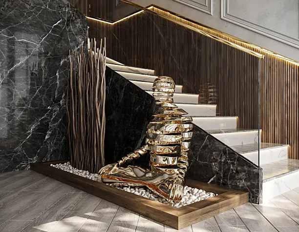 LUXURY AND NEOCLASSIC HALL