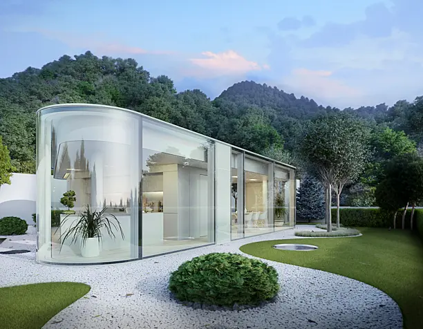 LAKE LUGANO HOUSE - JMA (сделано по референсу)