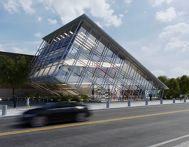 Office building (сделано по референсу)