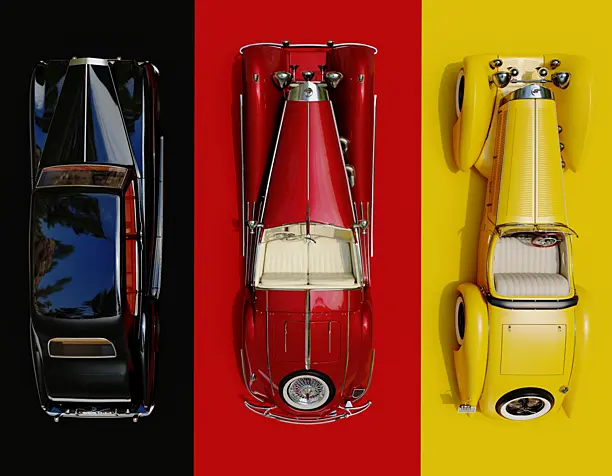 Set of cars