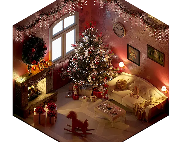 isometric christmas