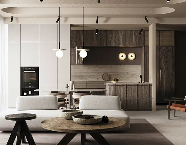 Wood apartment