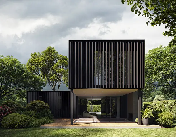 Private house in New Zealand. UVO studio.