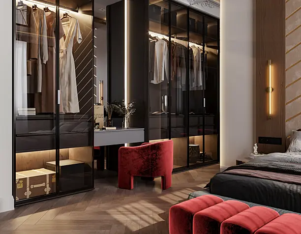 Master bedroom. (Made by reference)(сделано по референсу)