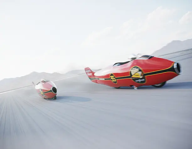 Burt Munro INDIAN SCOUT modeling