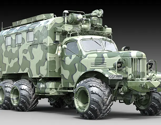 3д модель ЗИЛ-157_КУНГ.