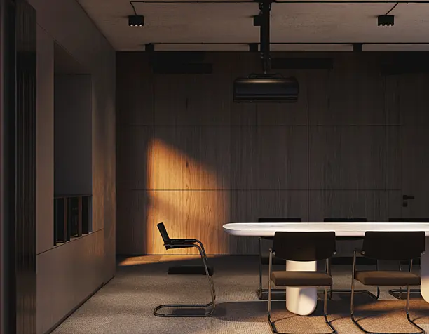 The meeting room of the window showroom
