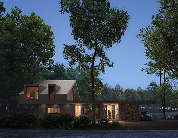 Speehuis House (сделано по референсу)
