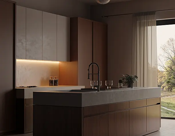 Kitchen (сделано по референсу)
