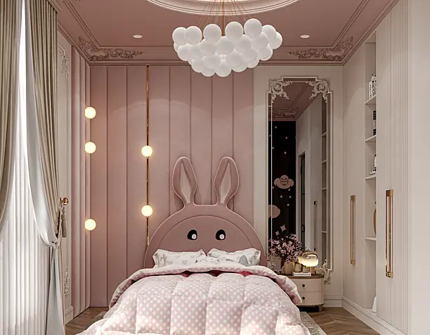 Girl bedroom design by Adil