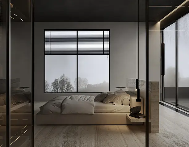 Minimalistic bedroom