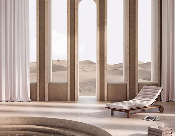 SURREAL SPA INTERIOR (сделано по референсу)