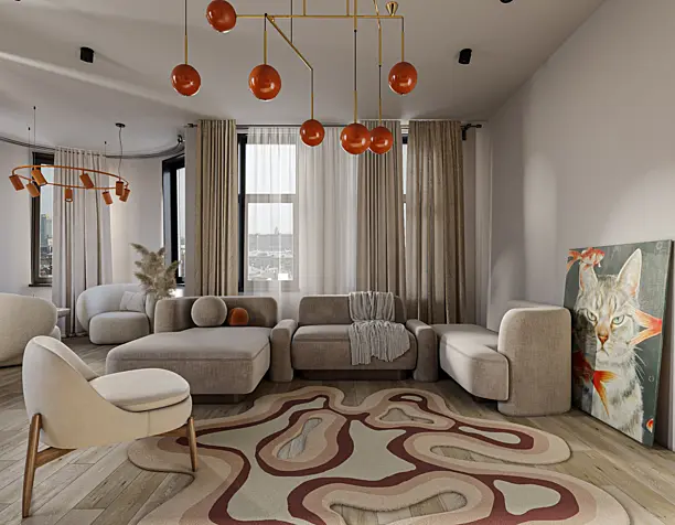 Terracota Living room