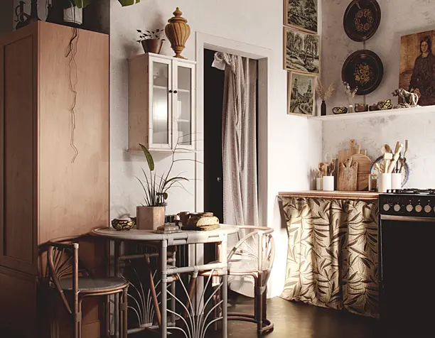 Rustic Kitchen