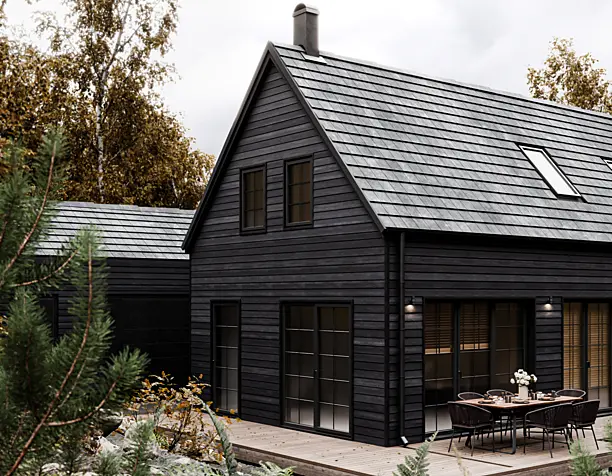 Swedish country house (сделано по референсу)