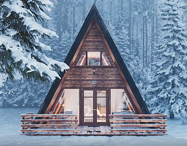 The hut in the forest (сделано по референсу)