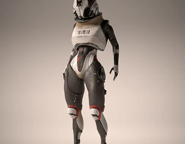Sci-fi character - Athena
