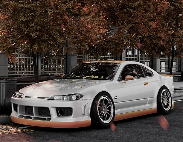 Silvia S15. Japan Dragon.