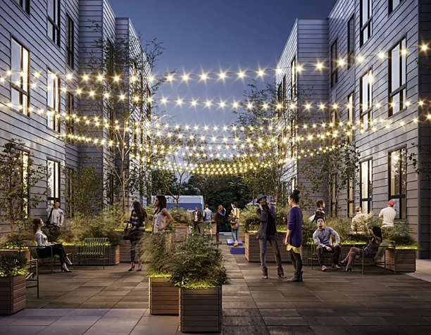 Terrace in NY