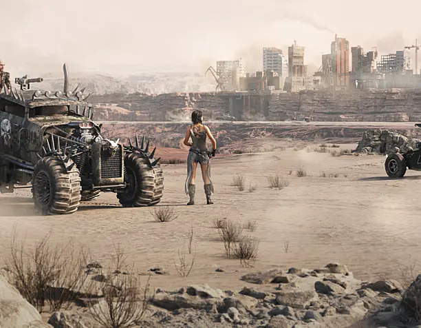 post-apocalyptic world