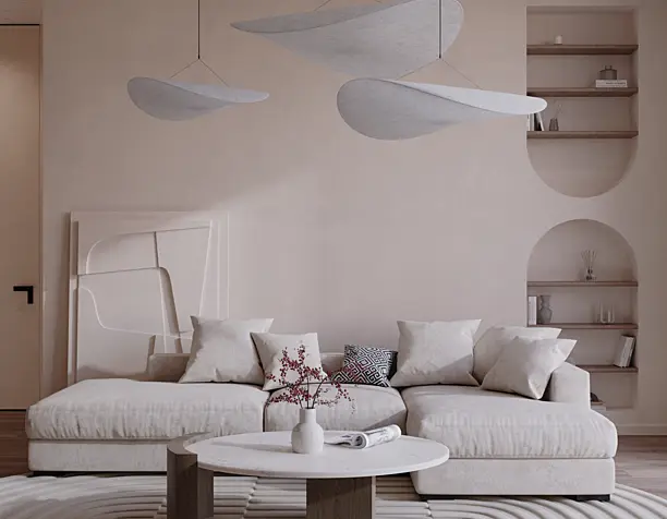 Bright living room