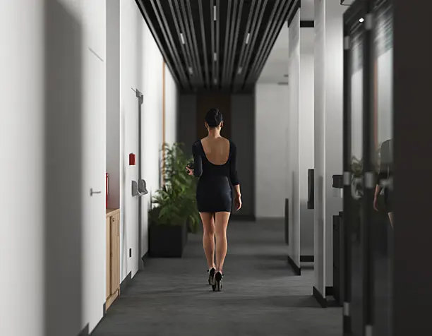 Open space office in Moscow