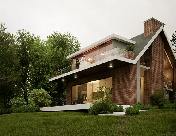 summer and winter house