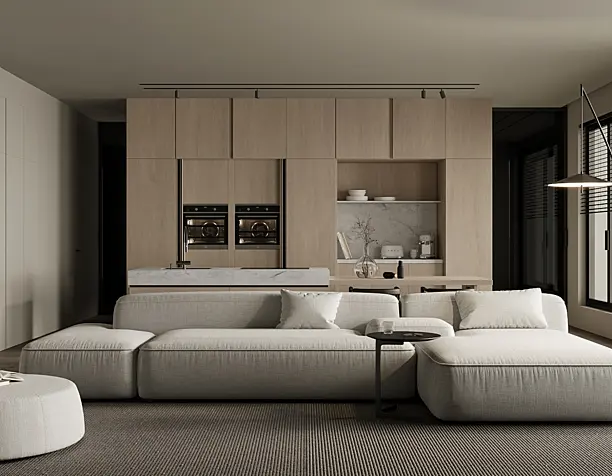 Warm Modern Interior