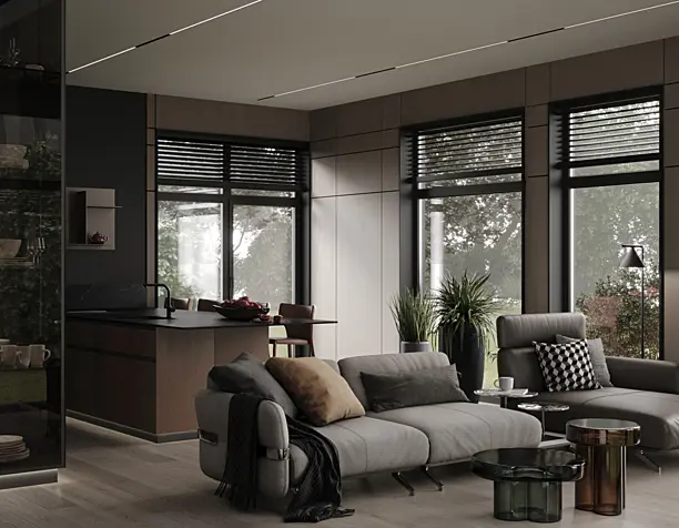 MODERN DESIGN LIVING ROOM