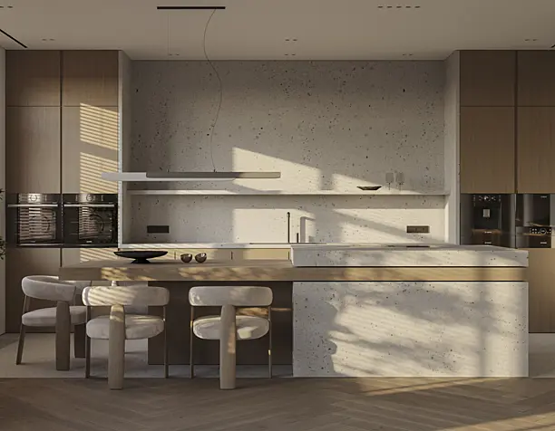 kitchen living room (сделано по референсу)