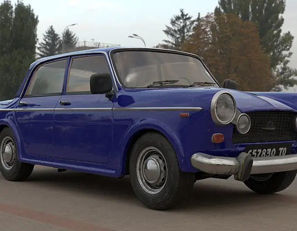 Premier Padmini_car_modeling