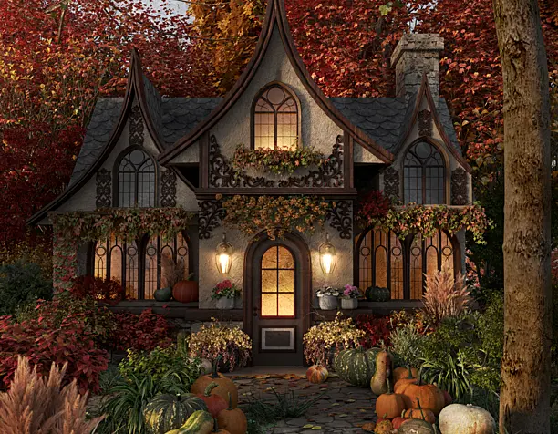 pumpkin house