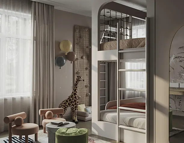 3D visualization of a children's room