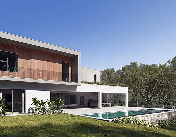 Резиденция, Fazenda Vila Real De Itu, Brazil (сделано по референсу)