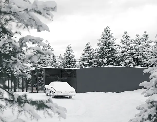 Obsidian house