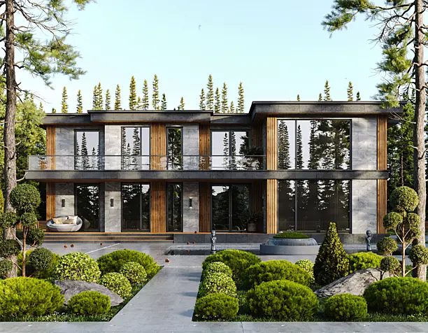 RESIDENCE IN GABALA | ARCHITECTURE