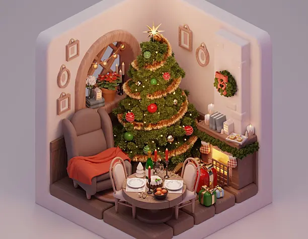 Christmas Room design