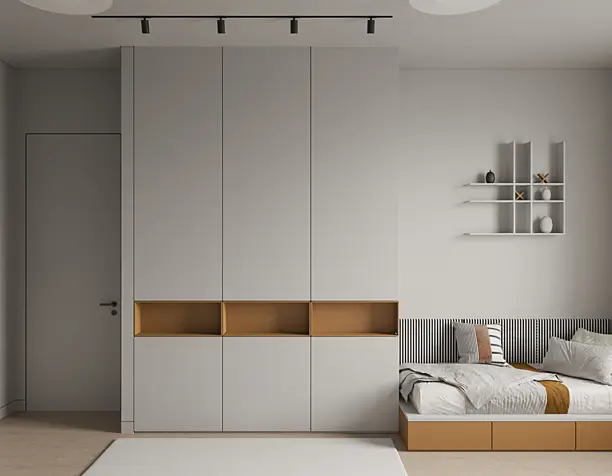 Orange kidsroom