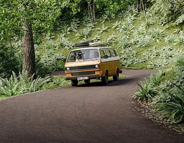 Summer journey (сделано по референсу)