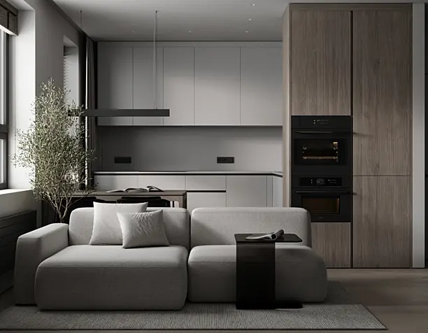 Kitchen-Living Room