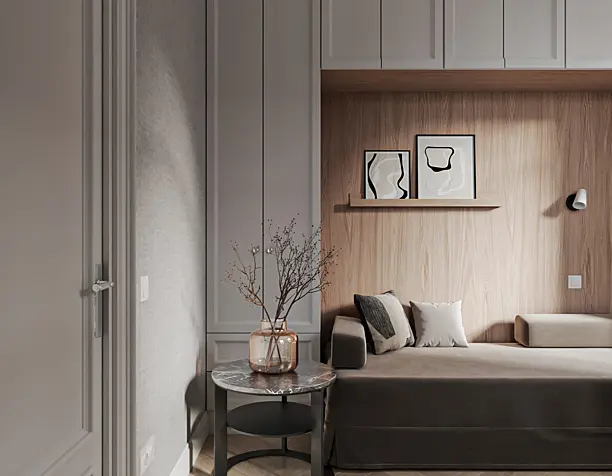 Interior visualization of the cabinet.