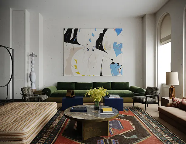 Interior Vizualization (сделано по референсу)