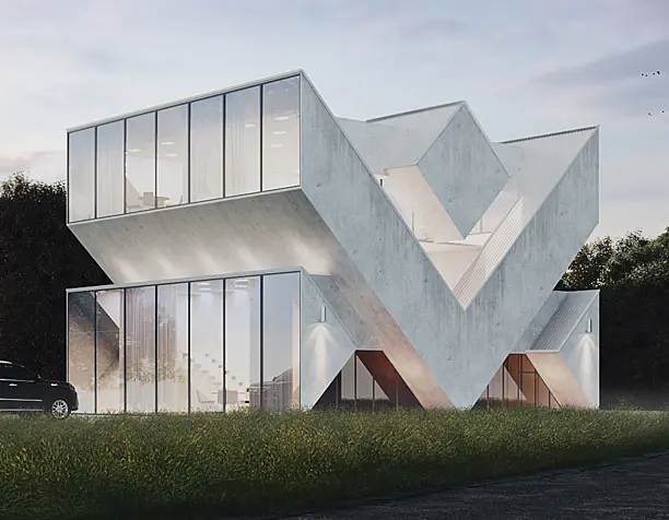 House made according to the M logo
