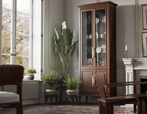 "Interior design in Italian Classic style"